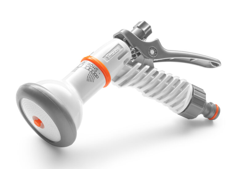 biała słuchawka prysznicowa Bradas do węża ogrodowego zdjęcia na Allegro Olsztyn